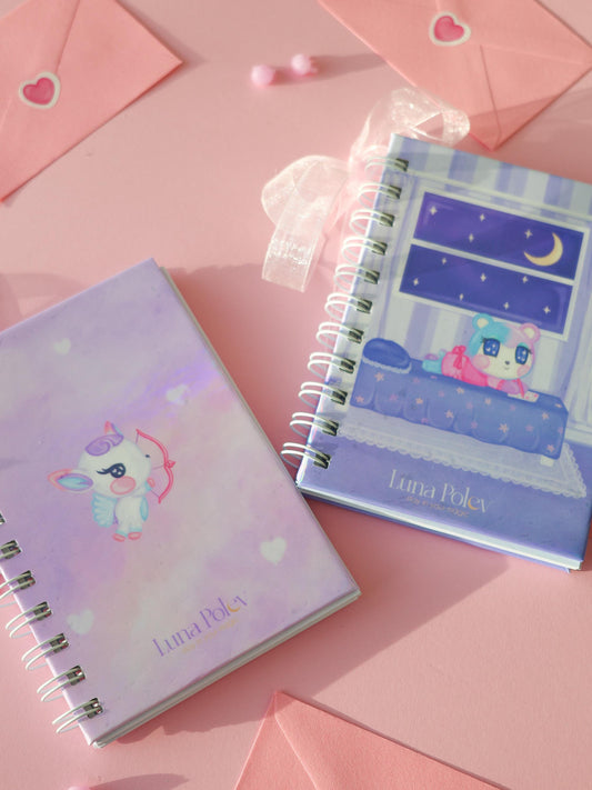 Pack de dos libretas · Love Notes · A6 · 55 Páginas