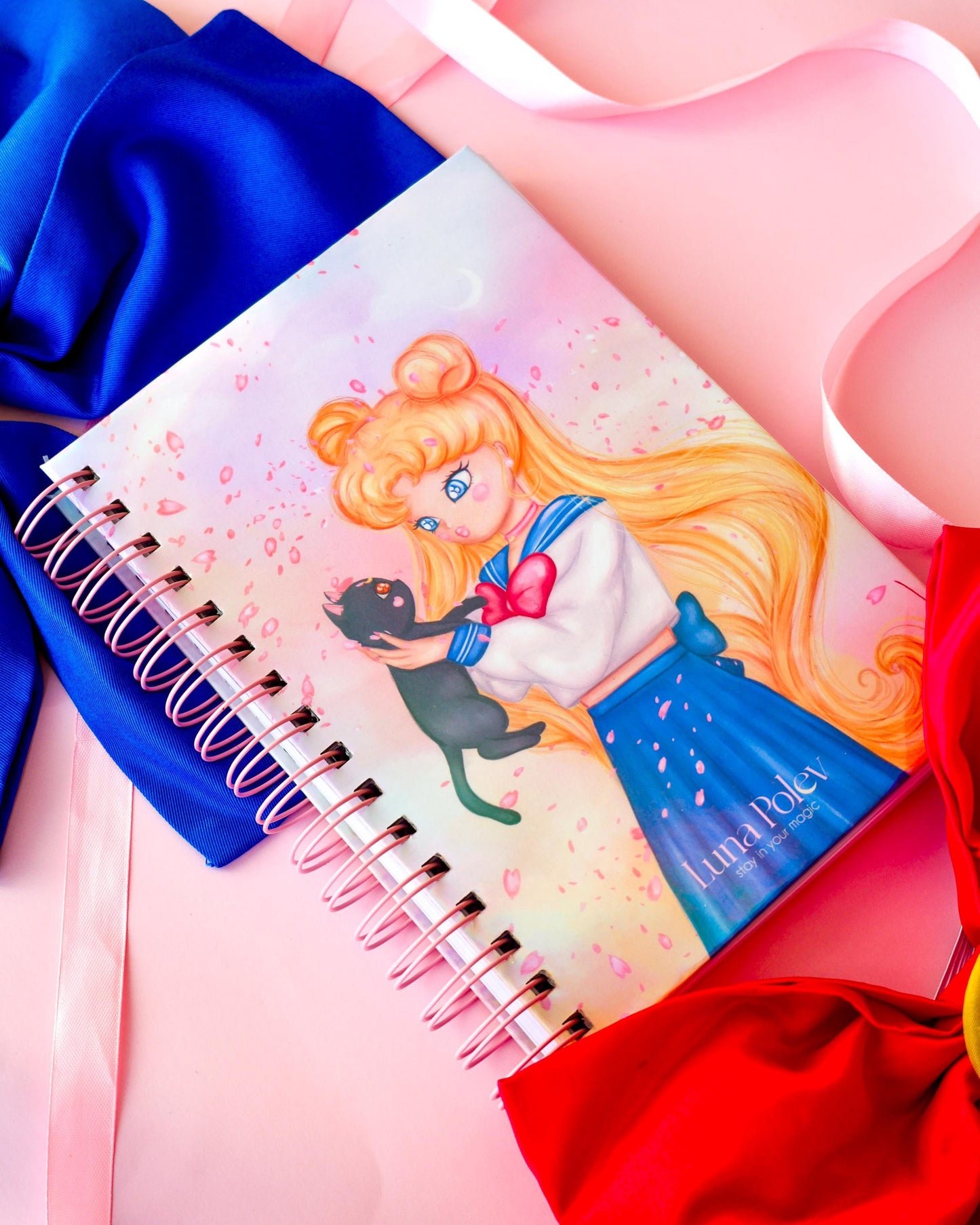 Cuaderno Bullet Journal Usagi&Luna ·90 hojas · 180 páginas