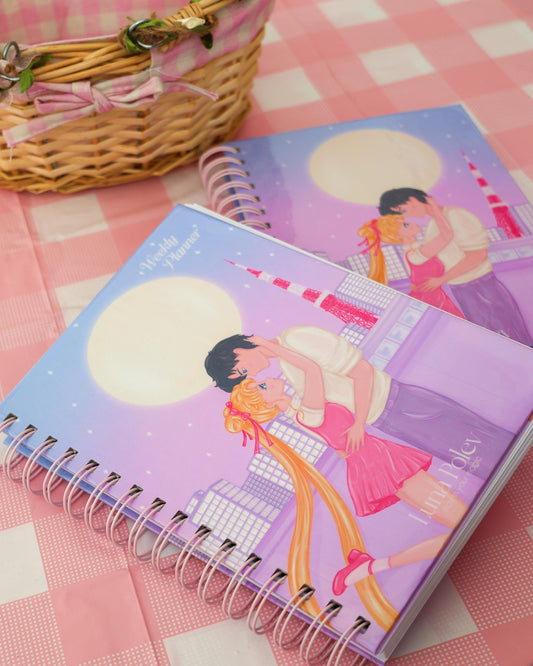 Planner Semanal Moonlight Love · Tamaño A5 · 94 hojas