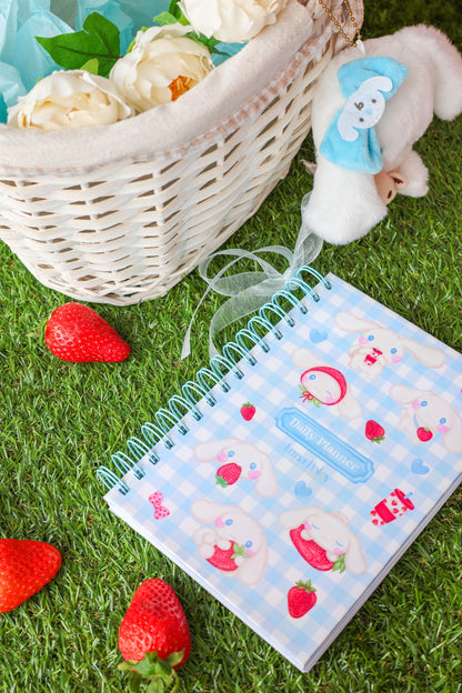 Planner Diario Baby Strawberry • 90 hojas (180 días) • A5