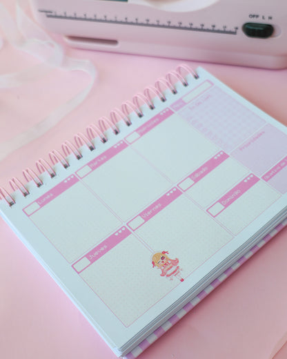 Planner de estudio Marin · Tamaño A5 · 94 hojas