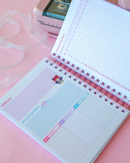 Planner de estudio Marin · Tamaño A5 · 94 hojas