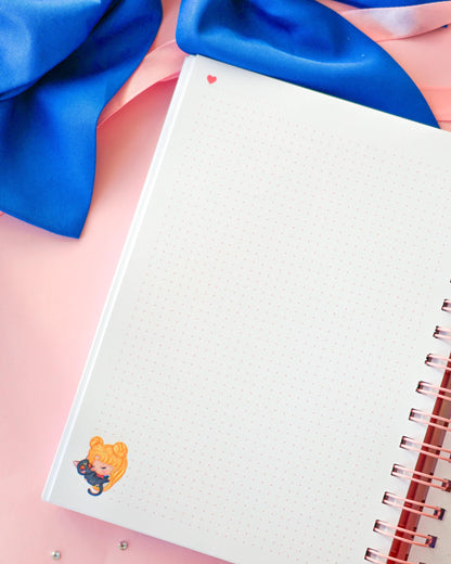 Cuaderno Bullet Journal Usagi&Luna ·90 hojas · 180 páginas