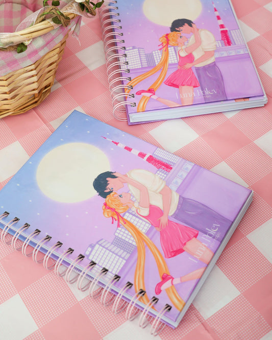 Cuaderno Moonlight Love · 80 hojas · 160 páginas