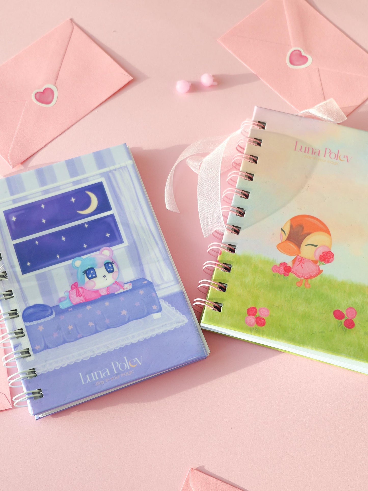 Pack de dos libretas · Love Notes · A6 · 55 Páginas