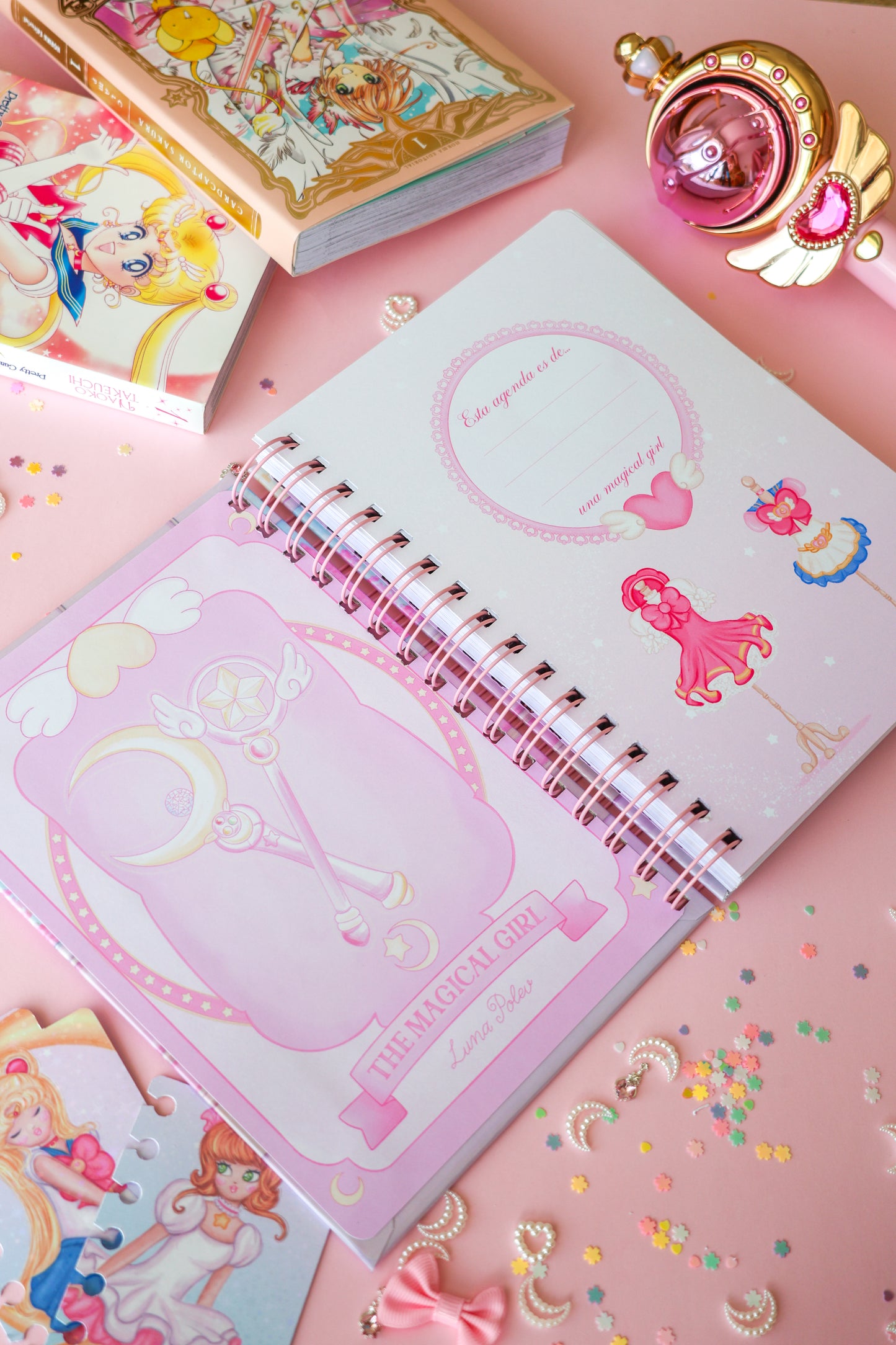 Magical Girls · Agenda Escolar Magical Girls 2026·2027