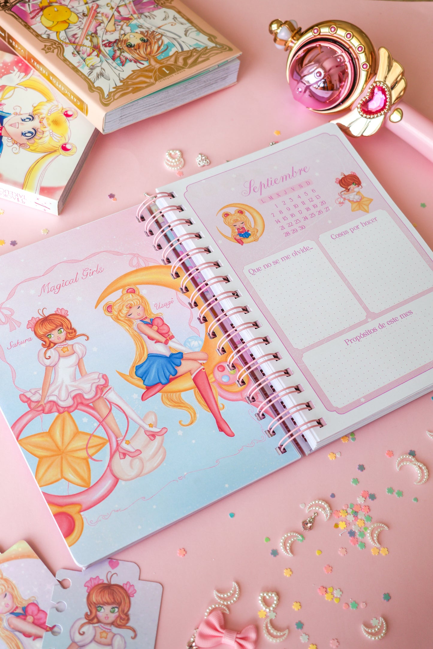 Magical Girls · Agenda Escolar Magical Girls 2026·2027