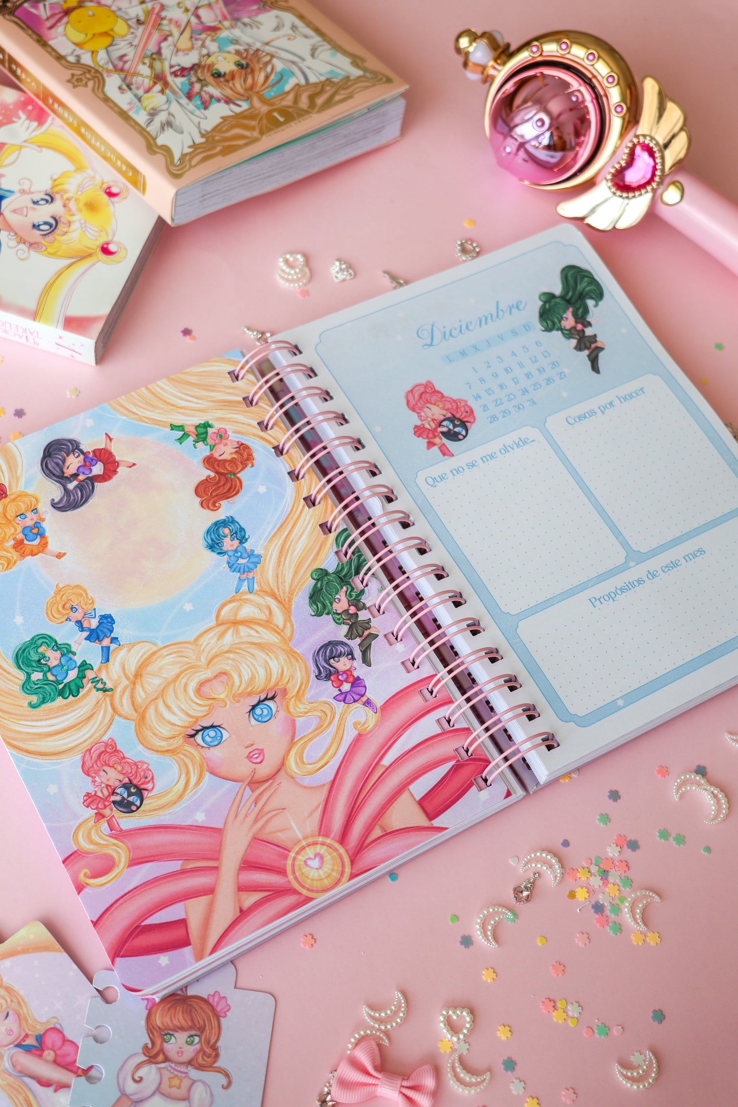 Magical Girls · Agenda Escolar Magical Girls 2026·2027