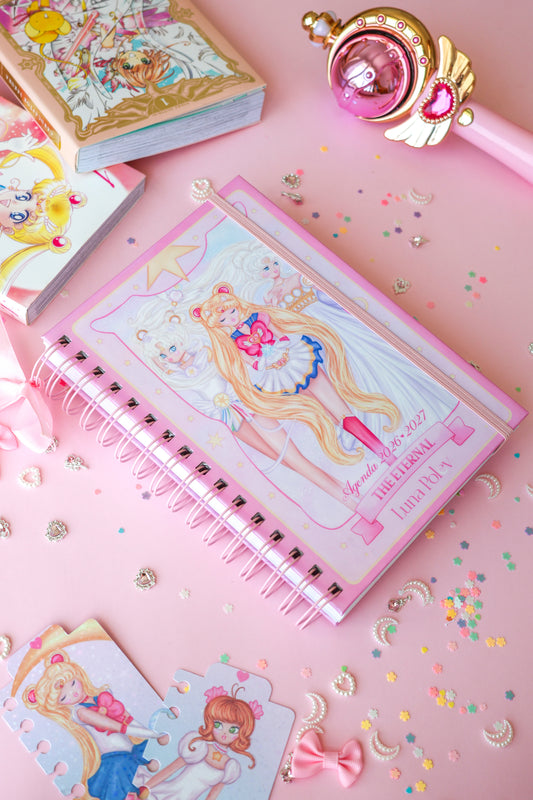 Eternal Card · Agenda Escolar Magical Girls 2026·2027