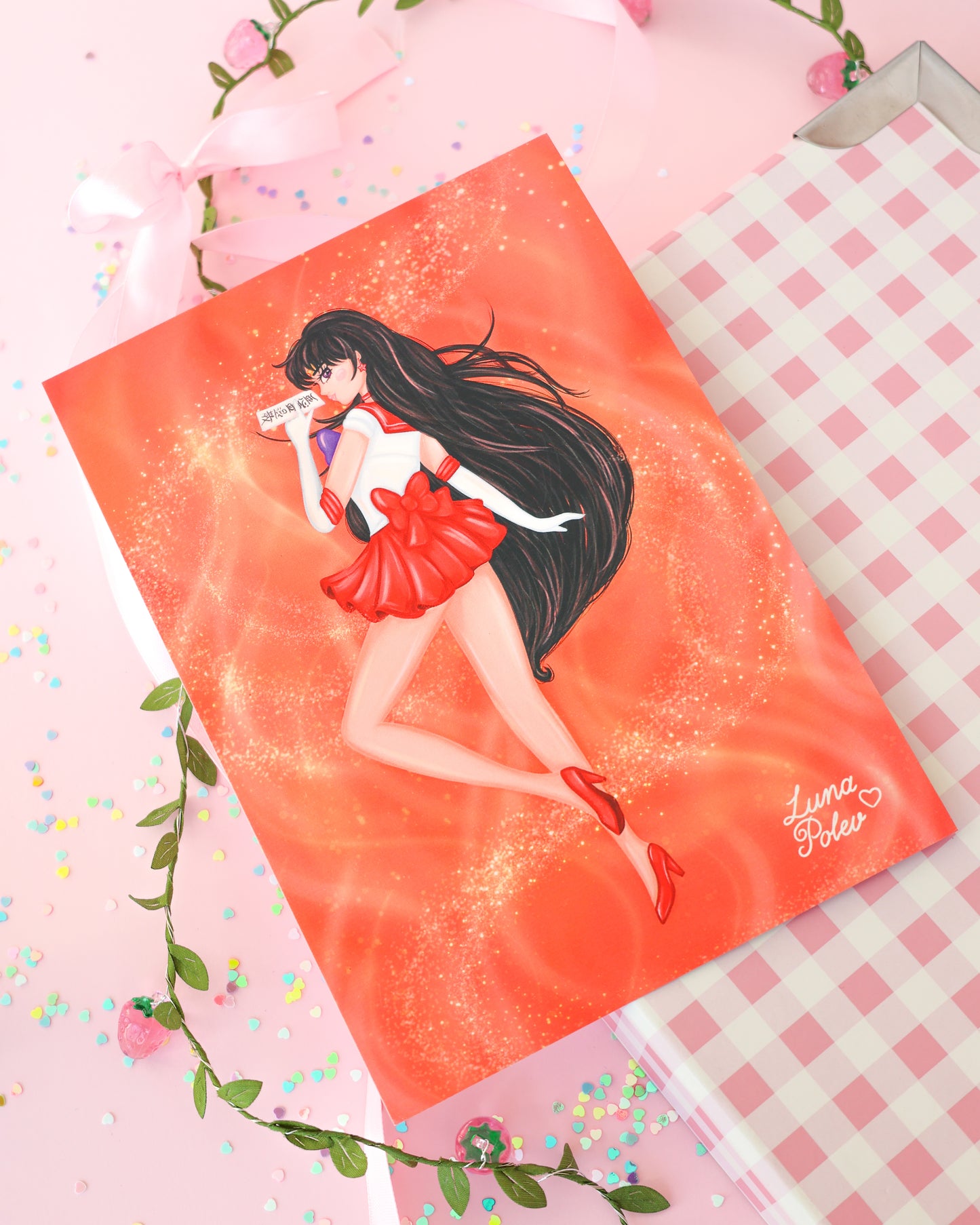 Prints de ilustraciones · Mars · Formato GRANDE A5 · Papel Nacarado 300gm