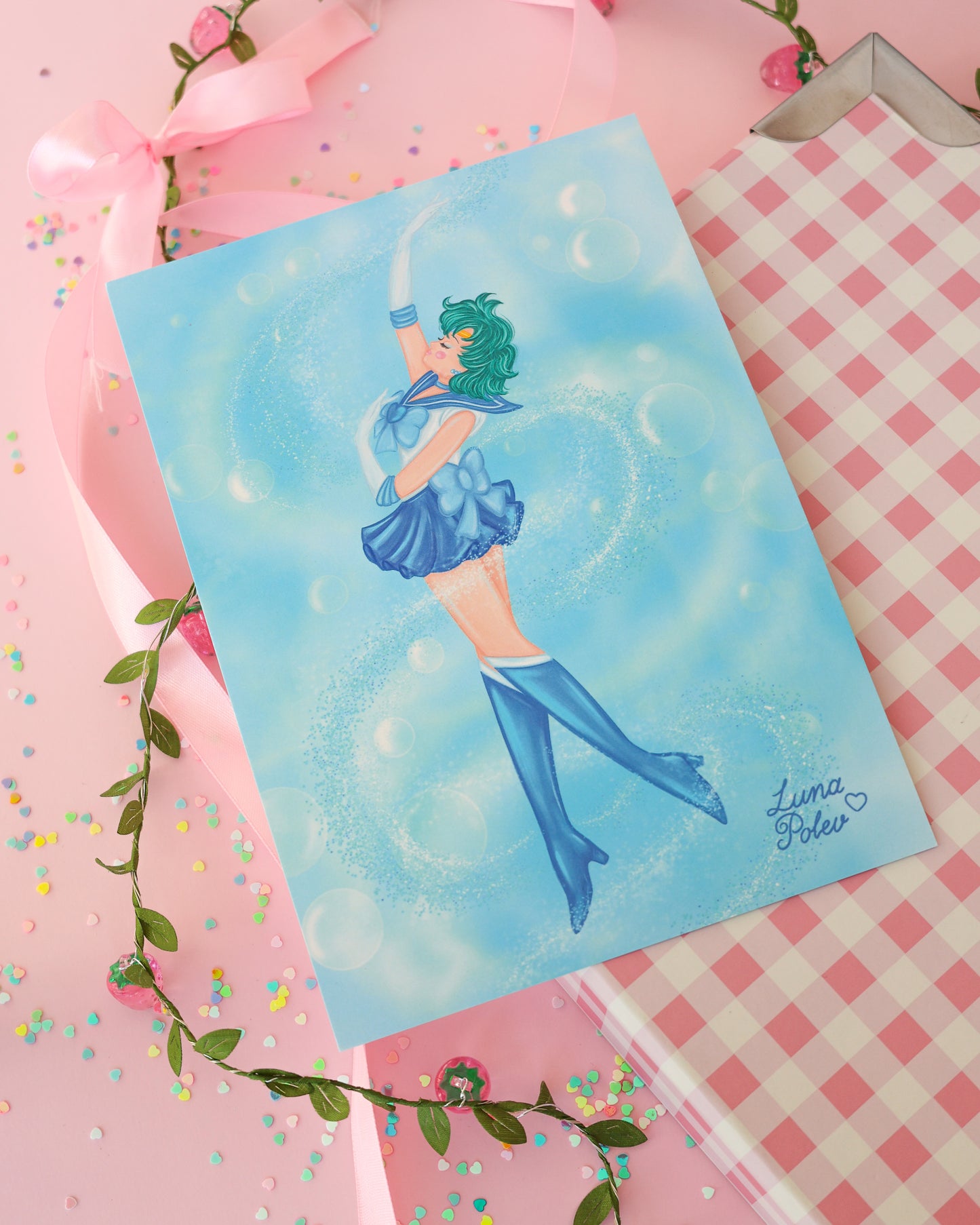Prints de ilustraciones · Mercury · Formato GRANDE A5 · Papel Nacarado 300gm