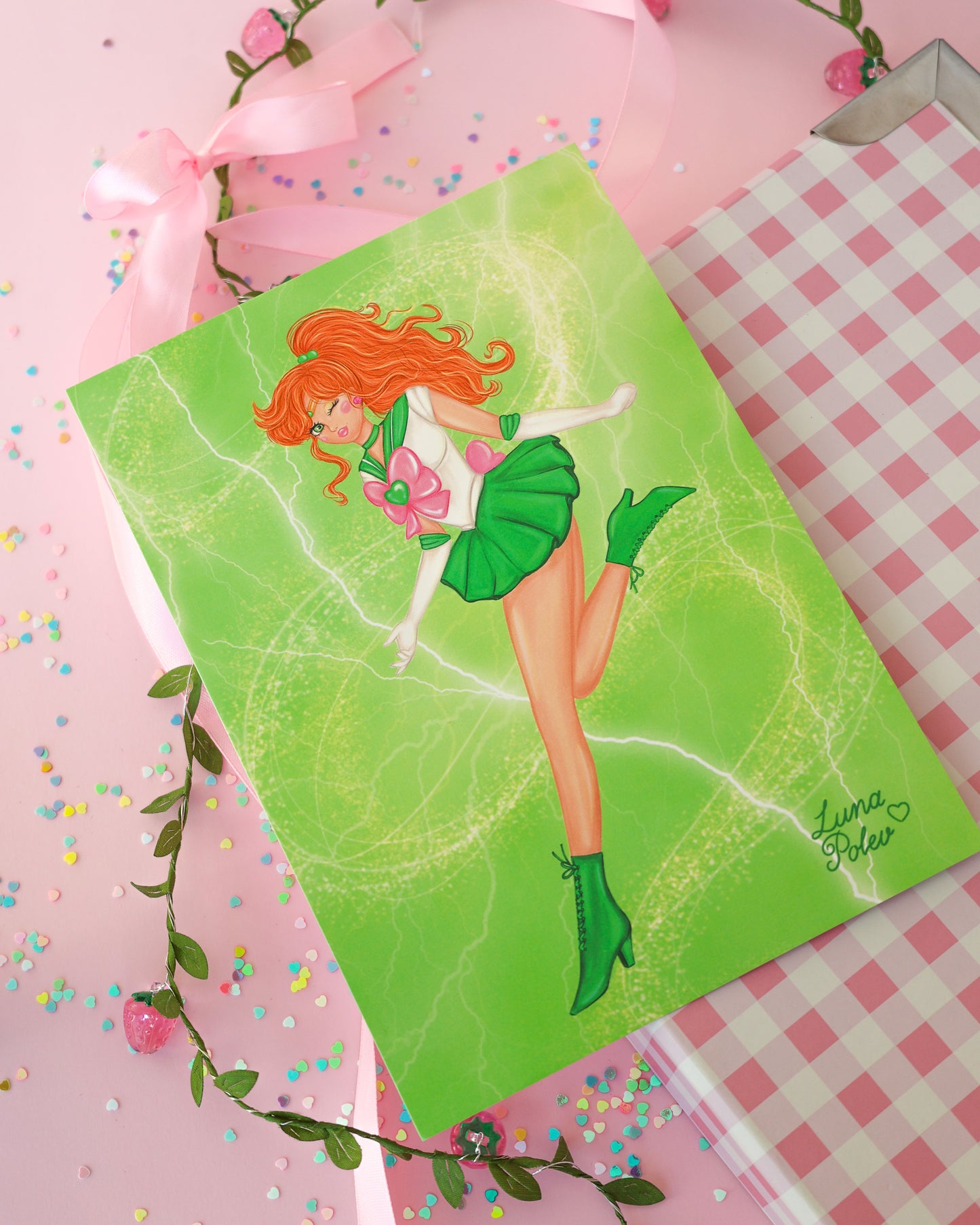 Prints de ilustraciones · Jupiter · Formato GRANDE A5 · Papel Nacarado 300gm