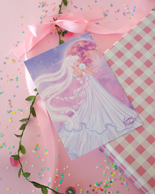 Prints de ilustraciones · Serenity · Formato PEQUEÑO Postal · Papel Nacarado 300gm