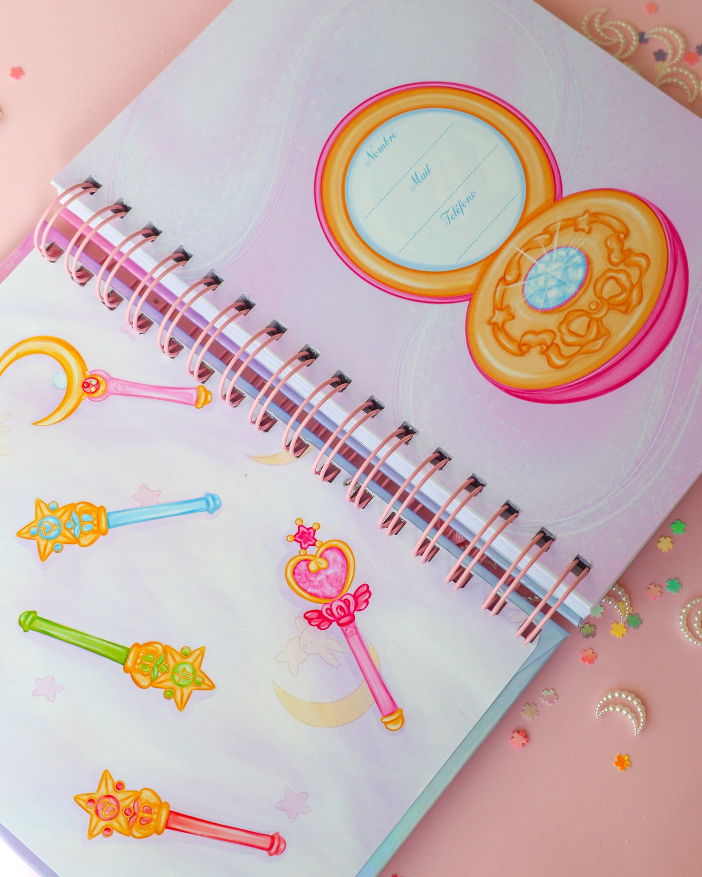 Cuaderno Bullet Journal Moon ·90 hojas · 180 páginas