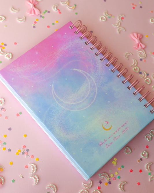 Cuaderno Bullet Journal Moon ·90 hojas · 180 páginas