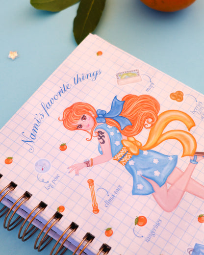 Cuaderno Tangerine · 90 hojas · 180 páginas