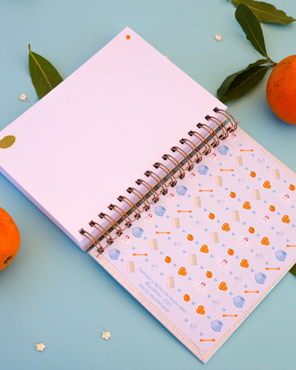 Cuaderno Tangerine · 90 hojas · 180 páginas