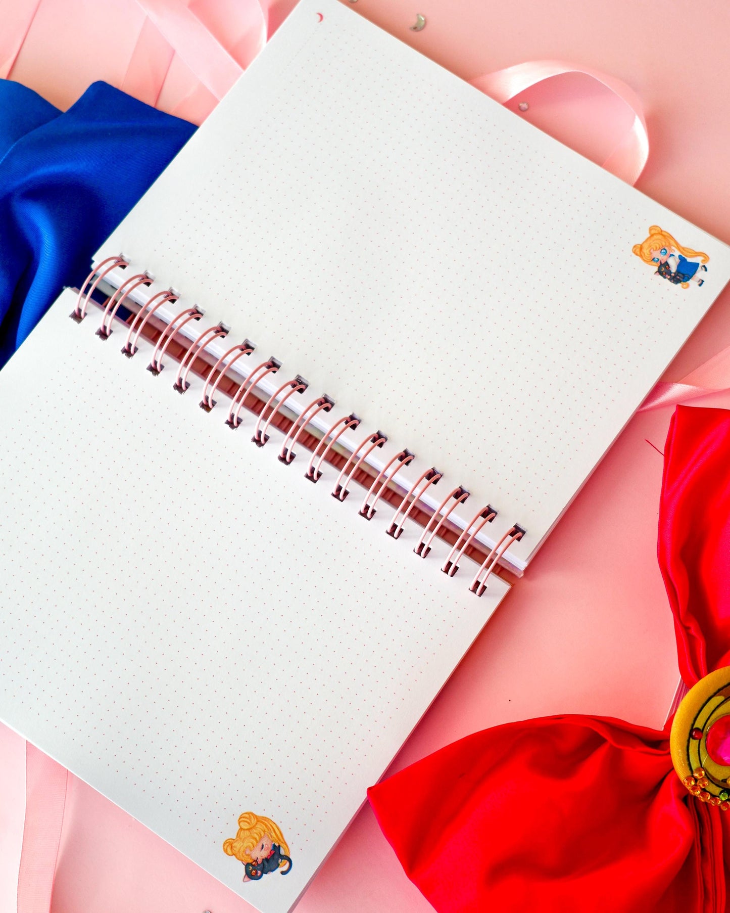 Cuaderno Bullet Journal Usagi&Luna ·90 hojas · 180 páginas