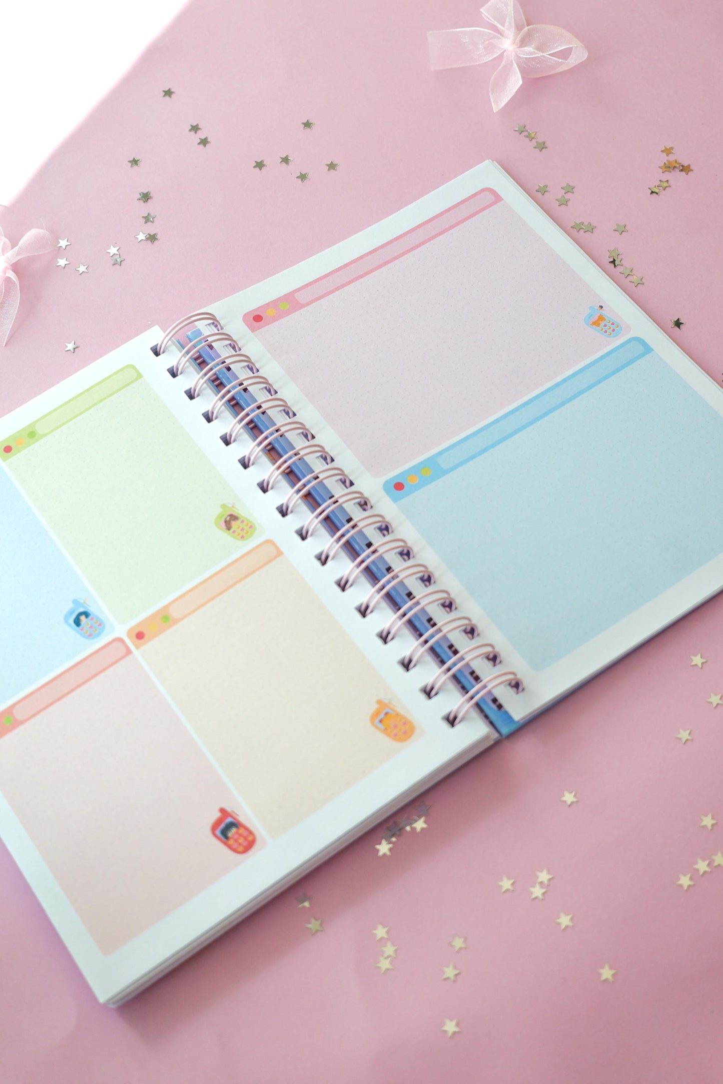 Planner Semanal Moon Transformation · Tamaño A5 · 94 hojas