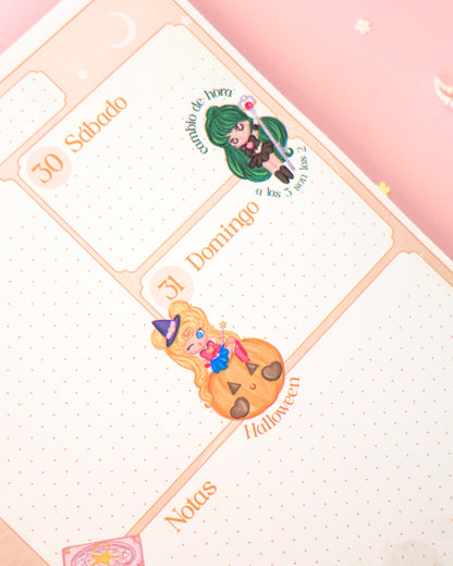 Eternal Card · Agenda Anual Magical Girls 2027