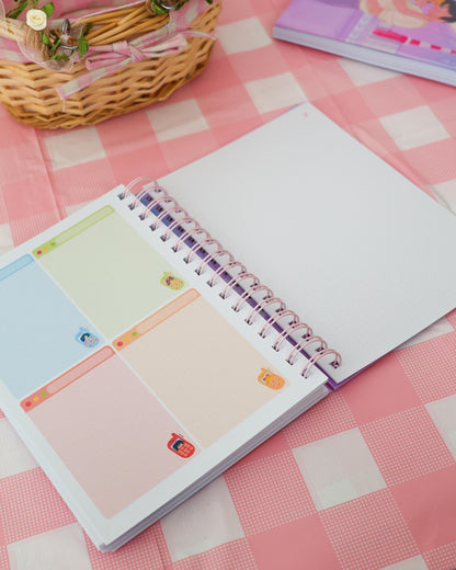 Planner Semanal Moonlight Love · Tamaño A5 · 94 hojas