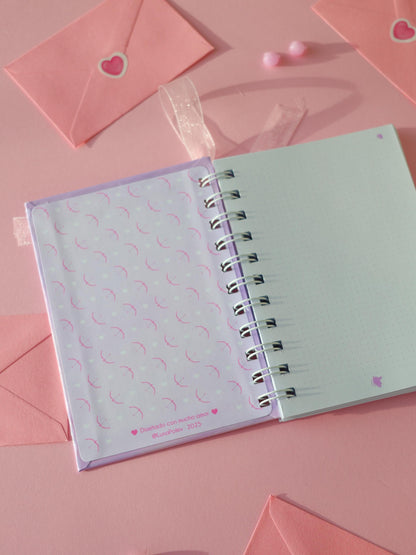 Libreta A6 · Love Notes · 60 Páginas · 4 Modelos