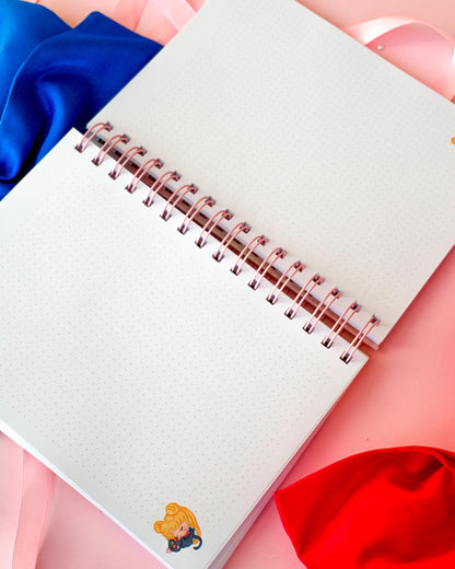 Cuaderno Bullet Journal Usagi&Luna ·90 hojas · 180 páginas