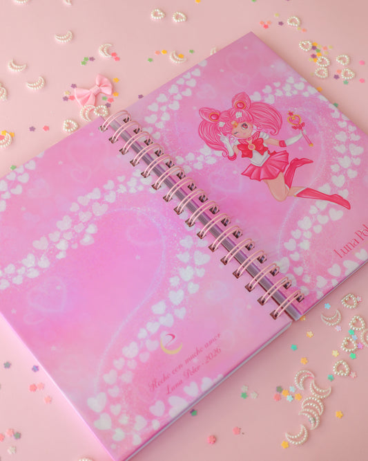 Cuaderno Bullet Journal Chibi Moon ·90 hojas · 180 páginas