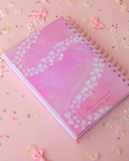 Cuaderno Bullet Journal Chibi Moon ·90 hojas · 180 páginas