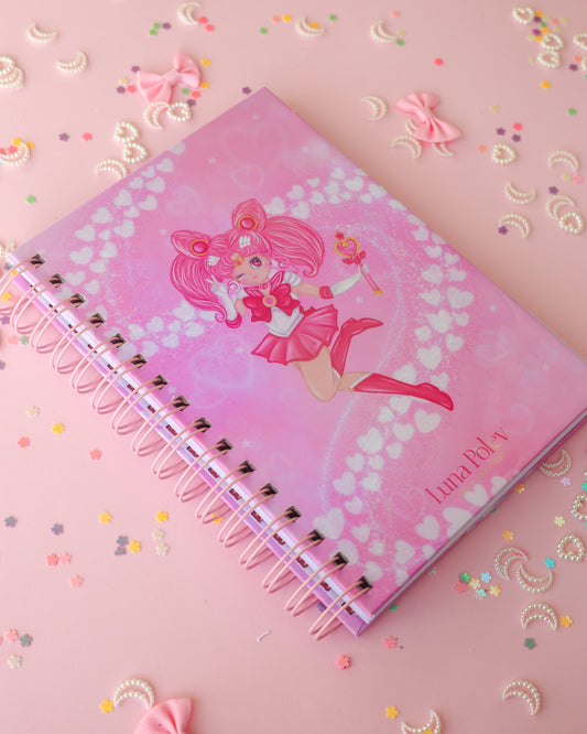 Cuaderno Bullet Journal Chibi Moon ·90 hojas · 180 páginas