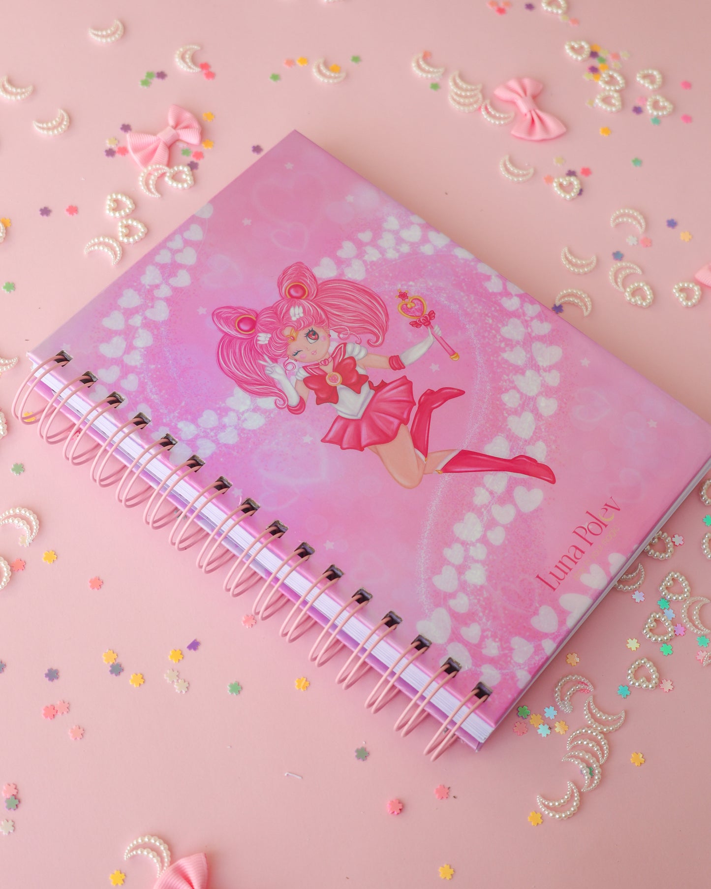Cuaderno Bullet Journal Chibi Moon ·90 hojas · 180 páginas