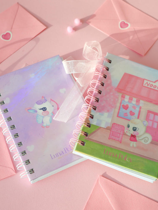 Pack de dos libretas · Love Notes · A6 · 55 Páginas