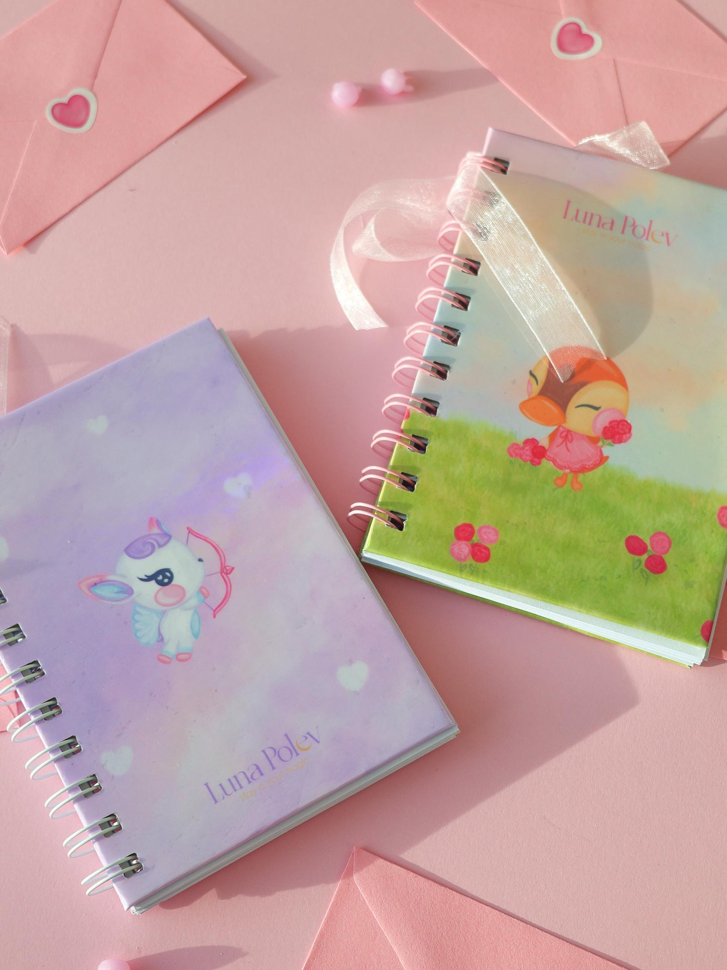 Pack de dos libretas · Love Notes · A6 · 55 Páginas