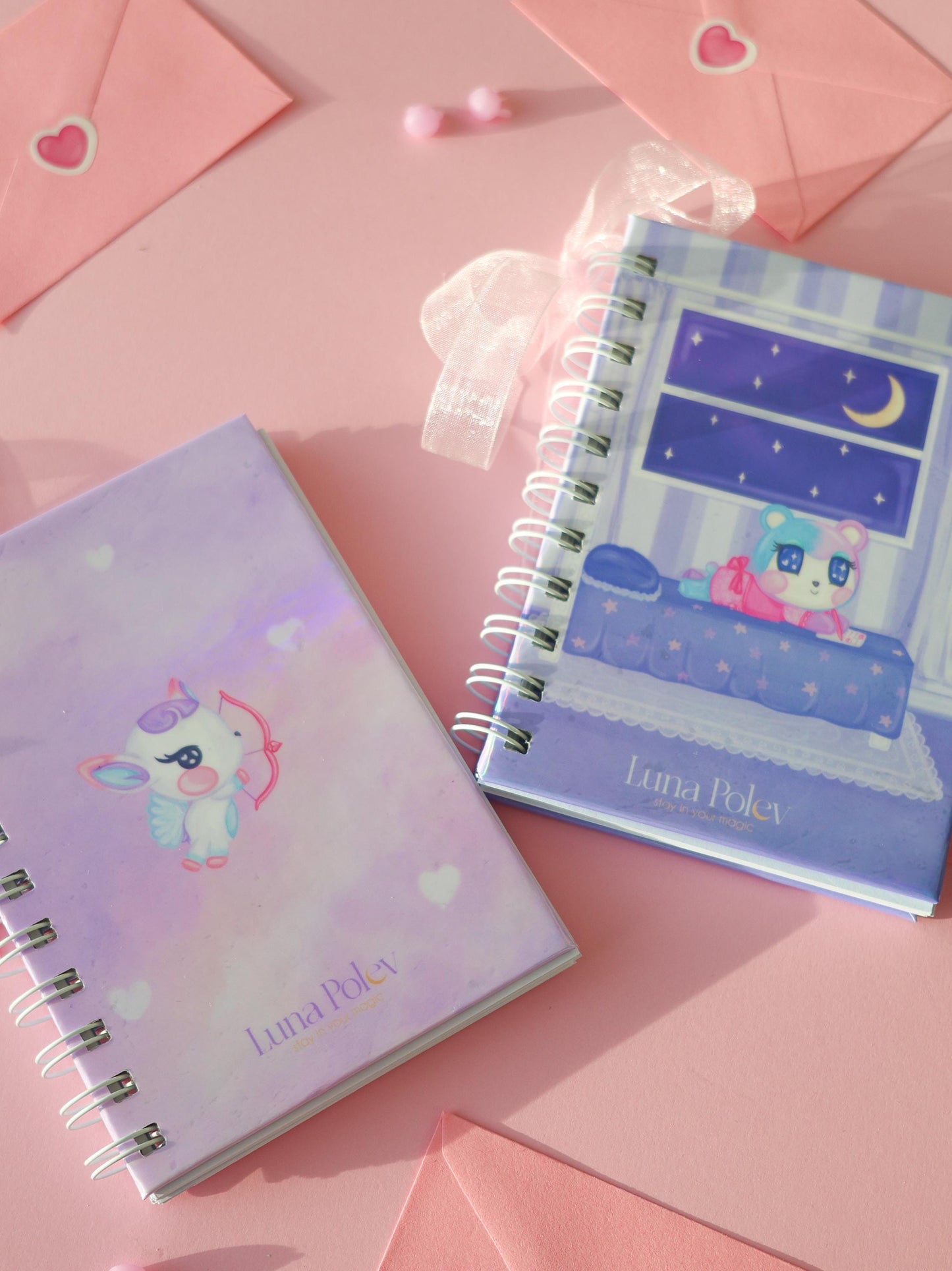 Pack de dos libretas · Love Notes · A6 · 55 Páginas