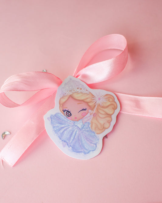 Pegatina Individual Holográfica Glinda · CINCO diseños a elegir