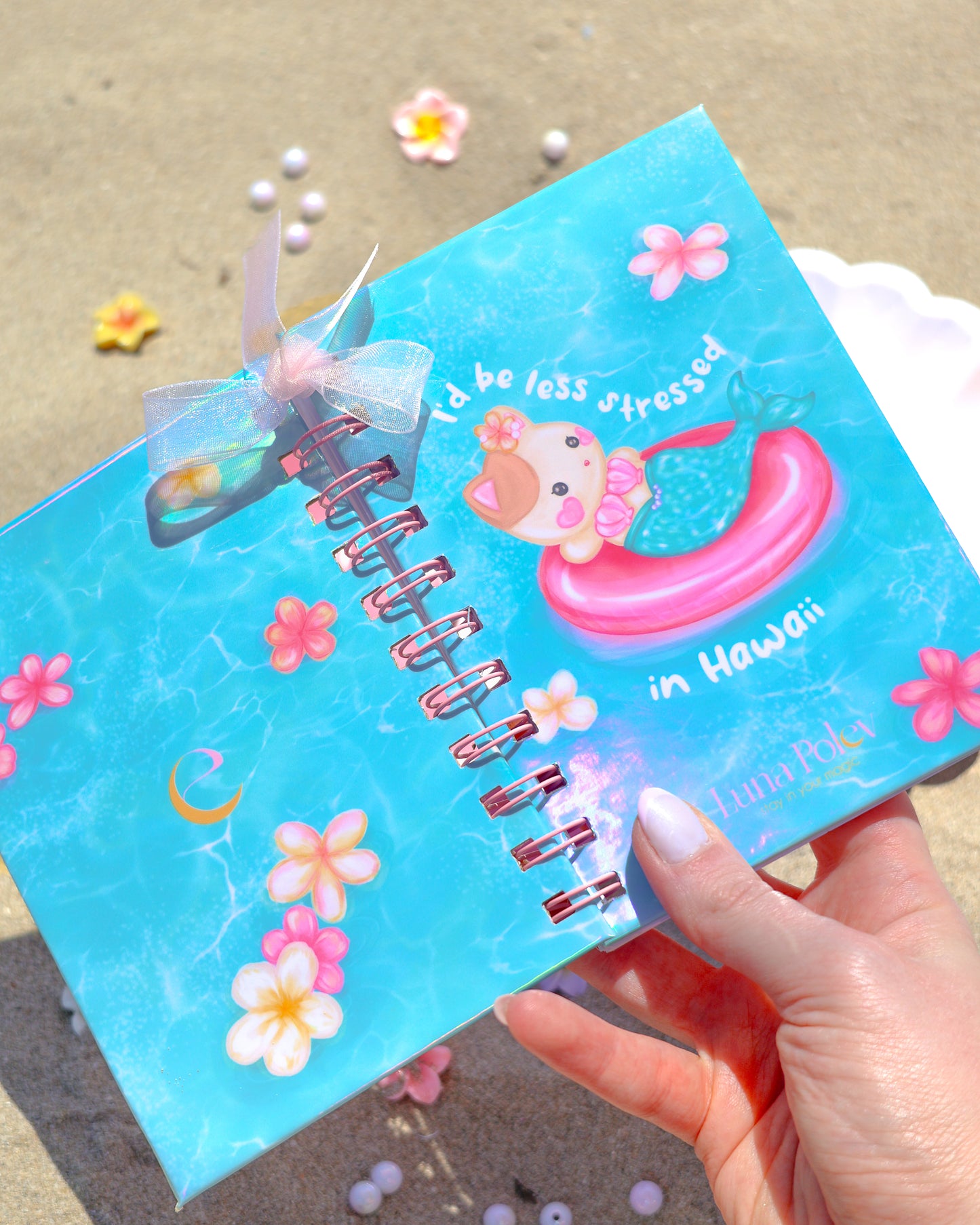 Libretas A6 · Gatito · Mermaids in Hawaii · 60 hojas