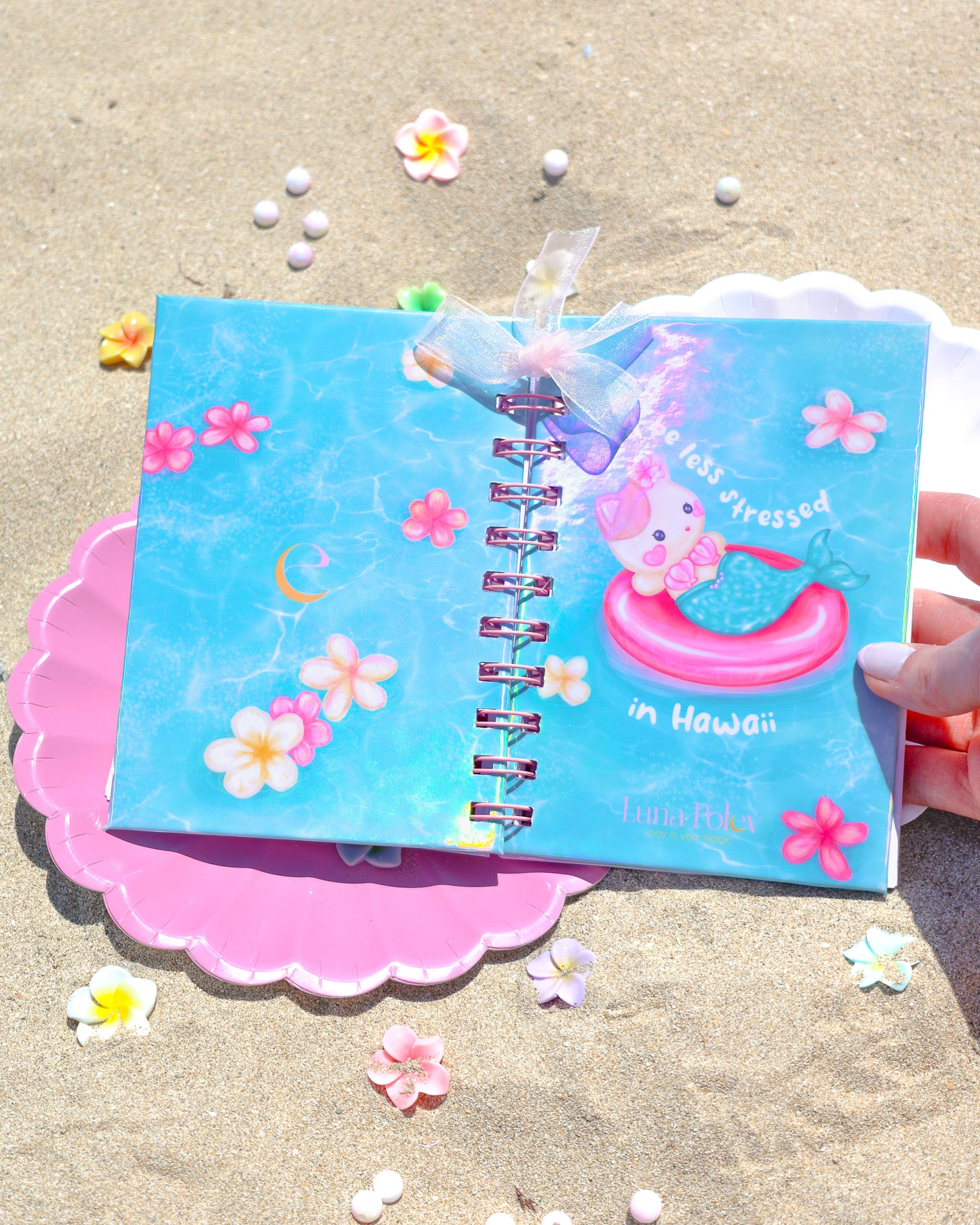Libretas A6 · Gatito · Mermaids in Hawaii · 60 hojas