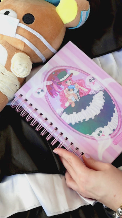 Pack Cuaderno Perona + 2 Pegatinas (Tamaño grande)