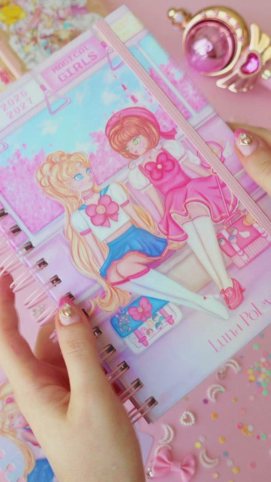 Magical Girls · Agenda Escolar Magical Girls 2026·2027