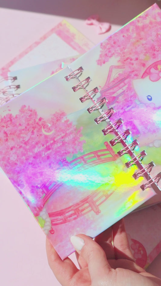 Libreta A6 · Sakura Kitty · 60 hojas