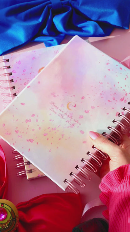Cuaderno Bullet Journal Usagi&Luna ·90 hojas · 180 páginas