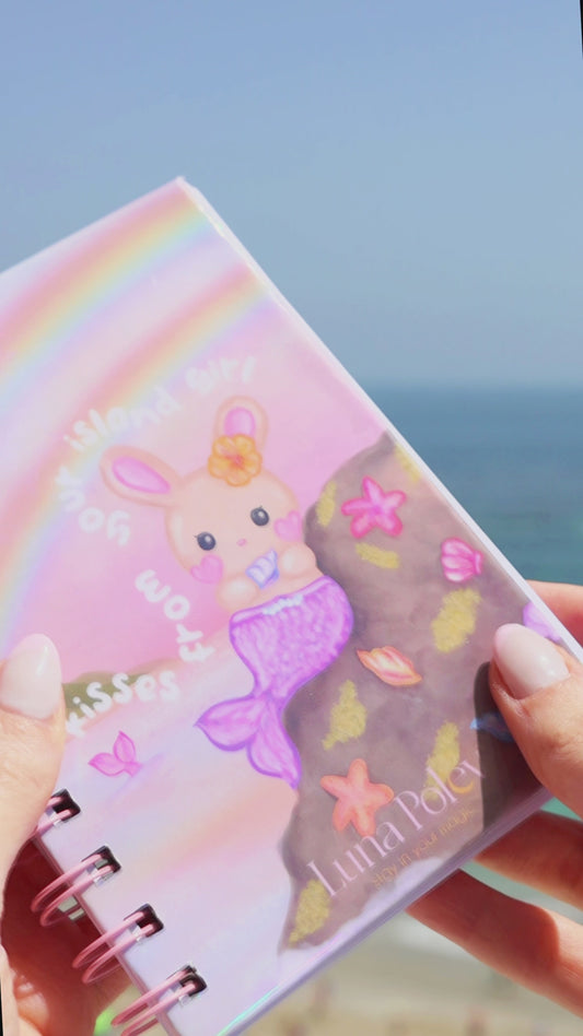 Libretas A6 · Gatito · Mermaids in Hawaii · 60 hojas