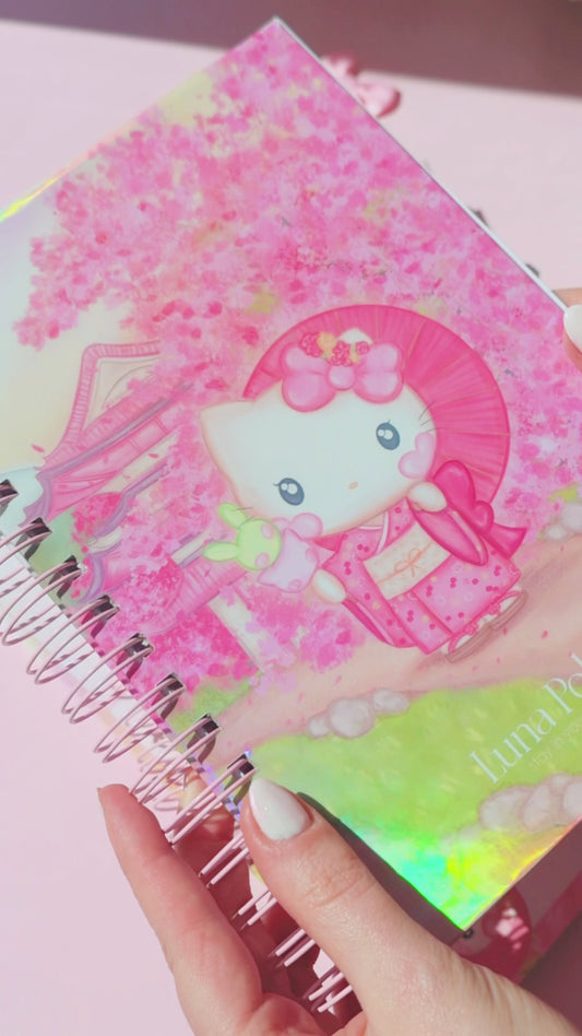 Cuaderno Bullet Journal Sakura Kitty · 90 hojas · 180 páginas