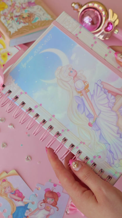 Princess Serenity · Agenda Escolar Magical Girls 2026·2027