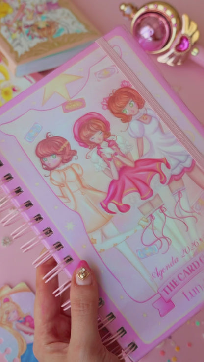 Sakura Card · Agenda Escolar Magical Girls 2026·2027