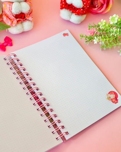 Cuaderno Bullet Journal Sakura Kitty · 90 hojas · 180 páginas