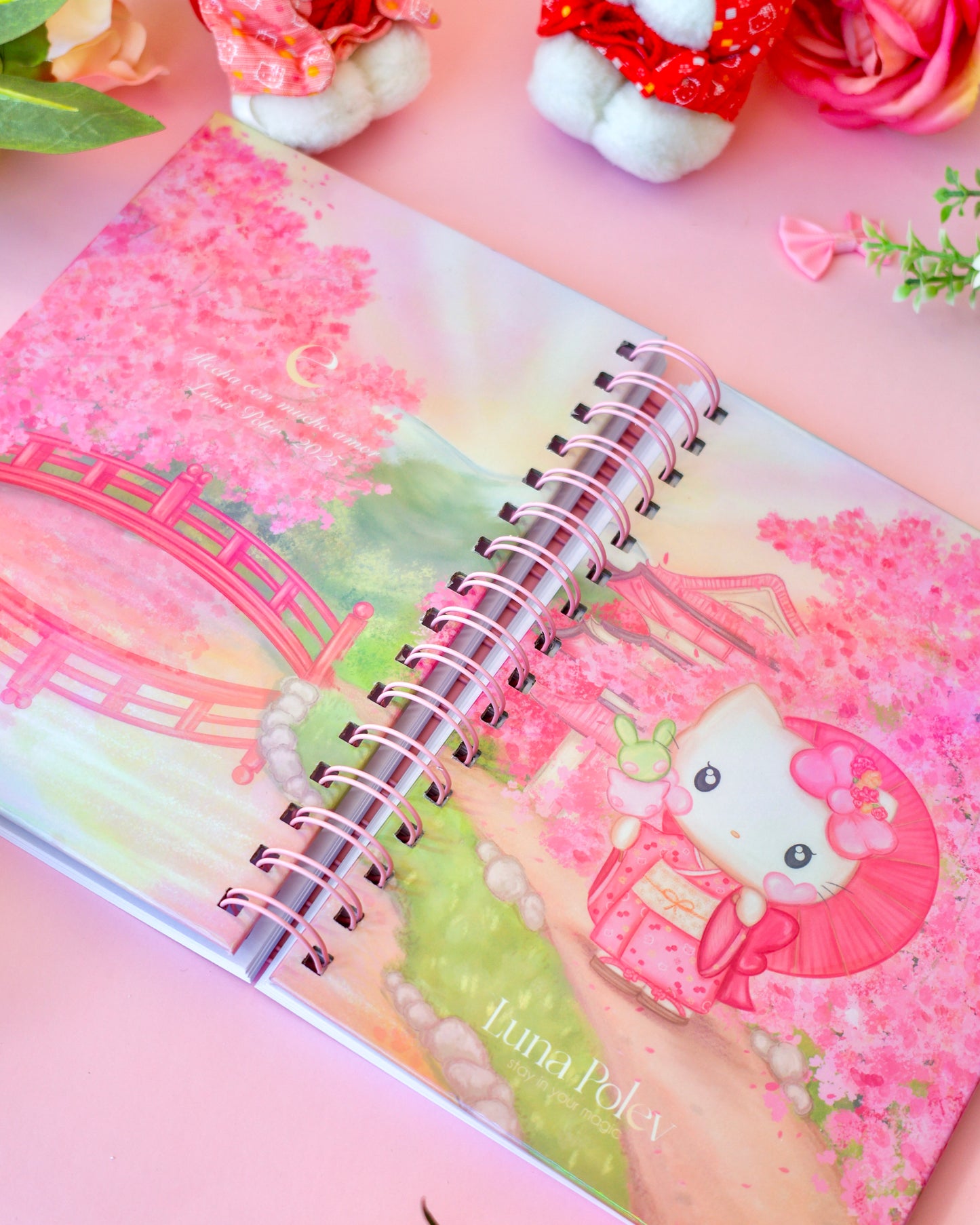 Cuaderno Bullet Journal Sakura Kitty · 90 hojas · 180 páginas