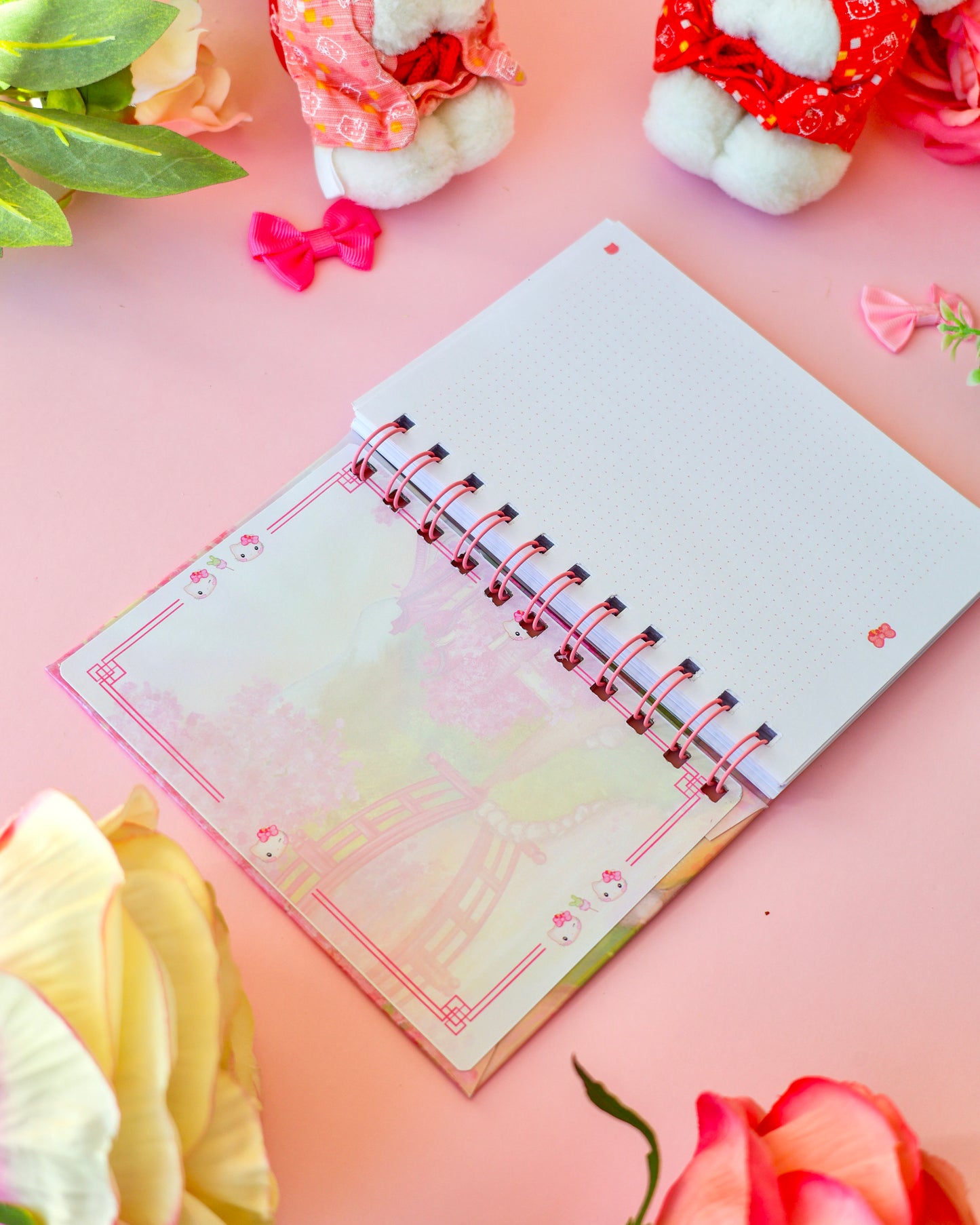 Libreta A6 · Sakura Kitty · 60 hojas