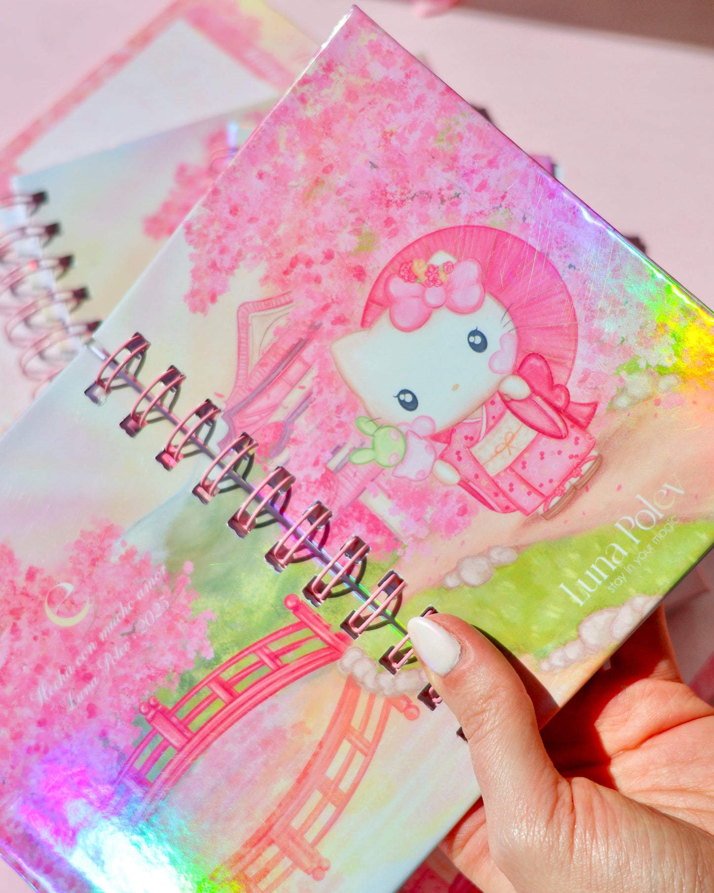 Libreta A6 · Sakura Kitty · 60 hojas