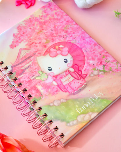 Cuaderno Bullet Journal Sakura Kitty · 90 hojas · 180 páginas